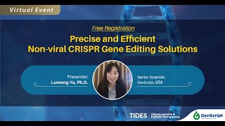 GenScript on TIDES Expert Opinion Webinar Series (CRISPR Services)