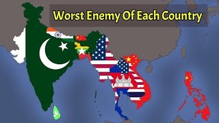 secret History of Global Rivalry || worlds most intense Rivalries| The biggest enemy countries |