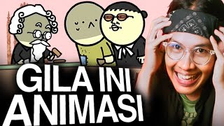 @SANTOONTV SARKASNYA GILA BANGET INI KARTUN ! Reaction Tiktok Lucu