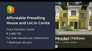 Affordable Preselling House and Lot in Cavite