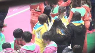 [FANCAM]130128 D-UNIT UJIN//아이돌육상양궁선수권대회(아육대)디유닛 유진 직캠