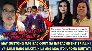 MAY GUSTONG UMATRAS SA IMPEACHMENT NI VP SARA NANG MAKITA NILA ITO!