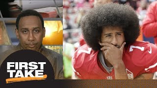 Stephen A.: Colin Kaepernick more preoccupied with being 'martyred' than NFL QB | First Take | ESPN