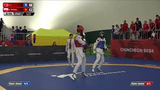 522 Round of 16 Women  44kg CHN S  LI POL M  WROBEL