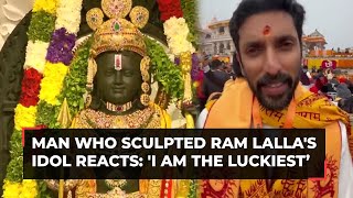 Arun Yogiraj who sculpted Ram Lalla's idol: 'I am luckiest person on earth'