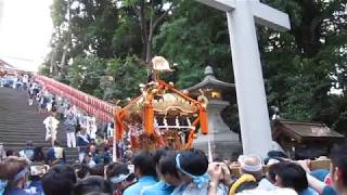 日枝神社例祭(山王祭) 上町各町連合宮入 平成30年6月9日 16