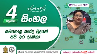 සමනොළ කන්ද මුදුනේ අපි ඉර දැක්කා  -  04 ශ්‍රේණිය(සිංහල)