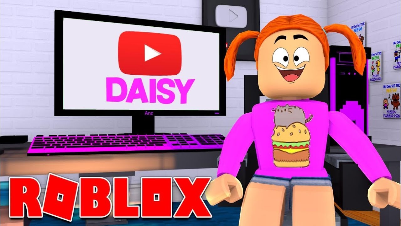 Roblox Bloxburg Daisy Makes Her Own Channel Youtube