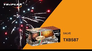 FAJERWERKI TXB587 SALVE! TRIPLEX FIREWORKS