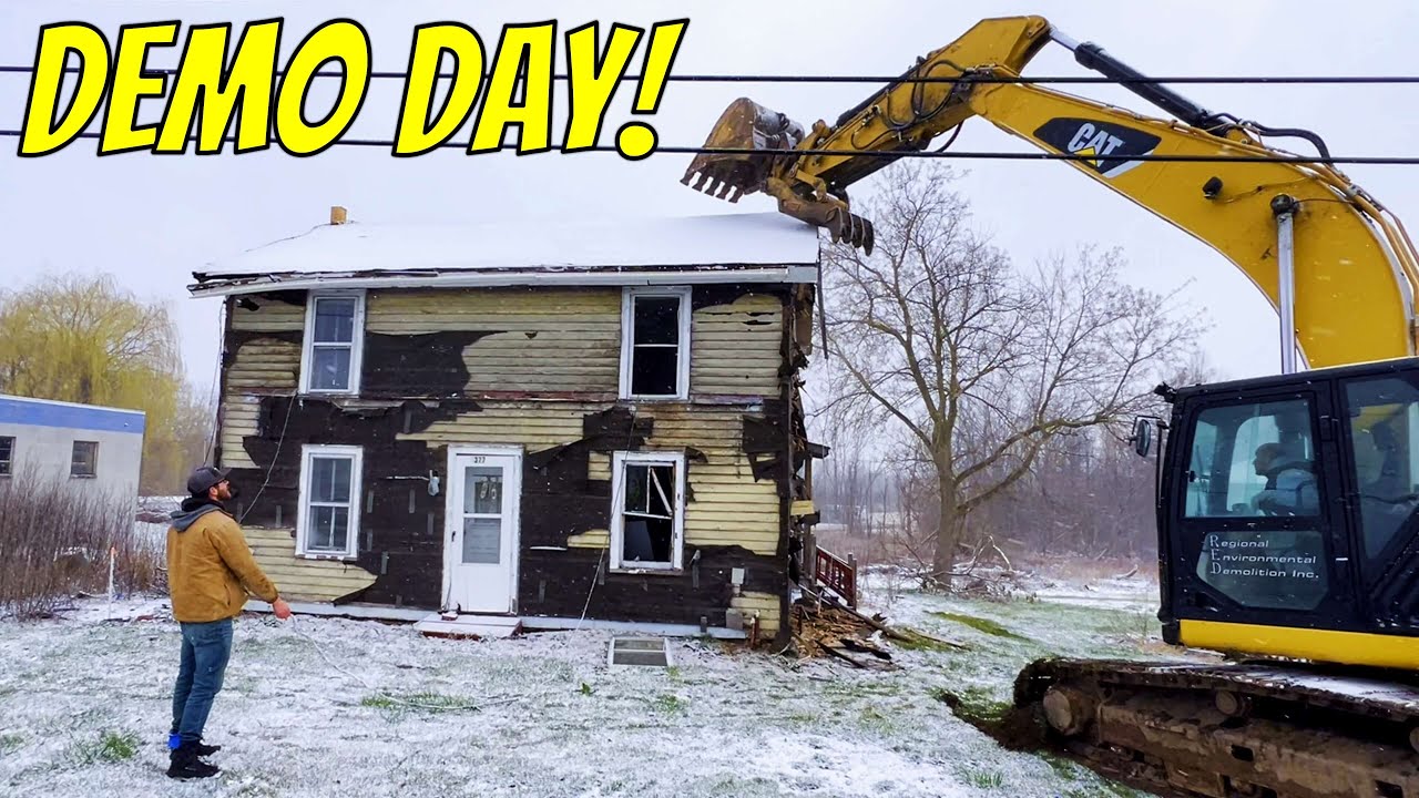 Abandoned House Demolition Youtube