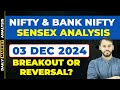 NIFTY PREDICTION FOR TOMORROW| 3 DECEMBER| BANK NIFTY PREDICTION| NIFTY LIVE TRADING| NIFTY STRATEGY