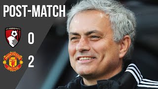 Jose Mourinho: "Good Desire to Win the Game" | Press Conference | Bournemouth 0-2 Manchester United