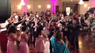 Dance floor at Avenue Banquet Hall (punjabi/canadian wedding)