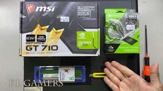 intel Core i5 7400 ASUS K31CD-K-MY015T Desktop PC Upgrade RAM and SSD increase speed