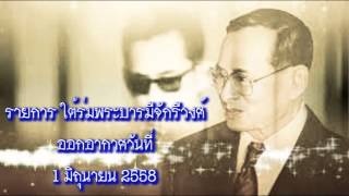 ใต้ร่มพระบารมีจักรีวงศ์ ออกอากาศวันที่ 1 มิถุนายน 2558