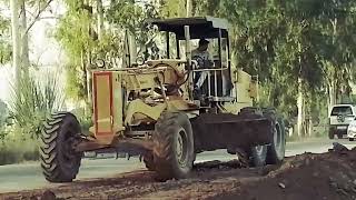 dumping dozing and trench cutting | 🥵 over cutting Komatsu GD 511🚜