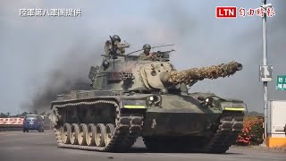 天黑動起來！國軍戰備任務訓練 夜色掩護戰術機動（陸軍第八軍團提供）