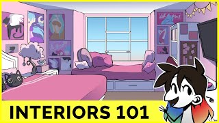 🔴 How to Draw a Room Interior!