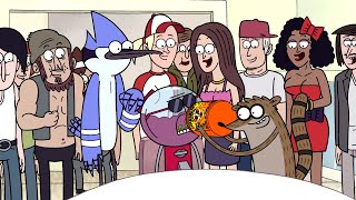 Regular Show - Benson Vs Chuck In A Spice Eating Challenge
