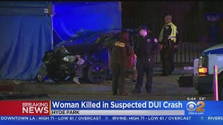 Woman Waiting In Car For Friend Killed In DUI Crash