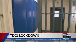 TDCJ locking down and searching all facilities
