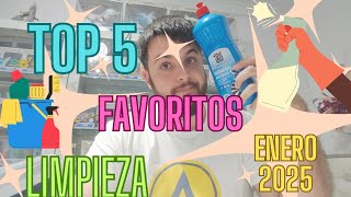 ✅ TOP 5 + EXTRA FAVORITOS DE LIMPIEZA ENERO 2025 🔆