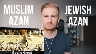Muslim Azan v Jewish Azan | Difference between Muslim and Jewish Call To Prayer // REACTION