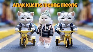 Anak Kucing Meong Meong ‼️ Kucing Pintar Bikin Gemes  #catlover #funny #kucing #catlovers #cat