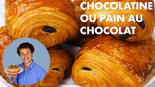 RECETTE DES CHOCOLATINES OU PAINS AU CHOCOLAT