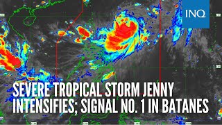 Severe Tropical Storm Jenny intensifies; Signal No. 1 in Batanes