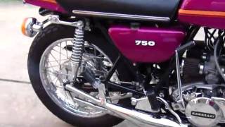 Kawasaki H2, 1973 -- A Great Restoration by John., S.