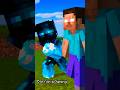 Herobrine kill Vindict Steve in davil face | Minecraft animation | #meme #virel #minecraft #shorts