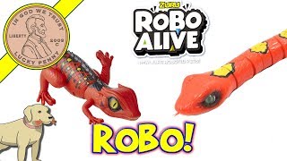 Zuru Robo Alive Snake & Lizard - Real-Life Robotic Pets - Butch Loves Them!
