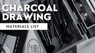 Charcoal Drawing Supplies for Beginners