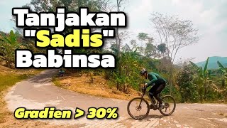 Mengerikan !!! Tanjakan Sadis Babinsa Gradien 37% - Warung Mang Acong Rumpin