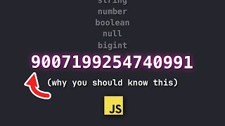 JavaScript's OTHER most unused primitive... BIGINT