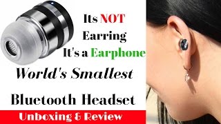 Hindi | World's Smallest Bluetooth headset ZB DOT | Sharmaji Technical