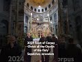 2024 Feast of Corpus Christi next to the tomb of Jesus Christ, #jerusalem #israel #jesus