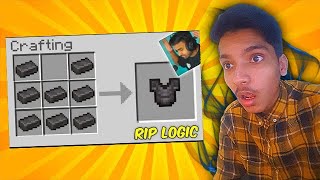 Indian Gamerz Rip Logic Minecraft Moment Pakistani Reaction