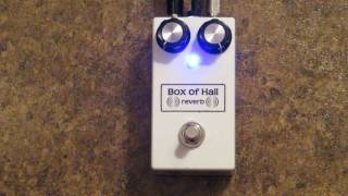 Box of Hall Reverb by TL Pedals Canada