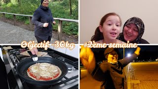 Objectif  -30kg | #2ème semaine