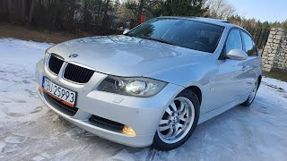 BMW 320i E90 2005 2.0 16v 150KM N46B20B Prezentacja Samochodu