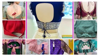 Saree Blouse back neck design/ Blouse back gala design/ Blouse design/ Blouse neck designs/ blouse