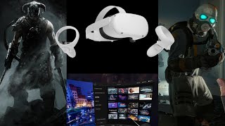 Oculus Quest 2/Quest/Go Wireless Virtual Desktop - Half-Life Alyx, Boneworks, Oculus Rift, SteamVR