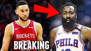 BREAKING: THE PHILADELPHIA 76ERS ARE OFFERING BEN SIMMONS FOR JAMES HARDEN IN TRADE PACKAGES!