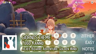 [Floral Zither Cover] Jojo's Bizarre Adventure - Giornos Theme