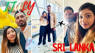 ලංකාවේන් අපි ඉතාලියට ආවා | Sri Lanka To Italy