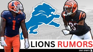 Lions Rumors After NFL Draft: Sign Tyler Boyd? Giovanni Manu A Guard? WR Isaiah Williams GEM?