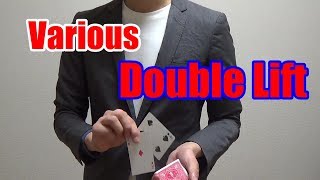 Ambitious Card Technique/Various Double Lift/UHM