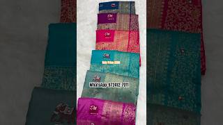 A very beautiful pure dola silk Sarees all colour very beautiful #trending #youtube #instagram #new